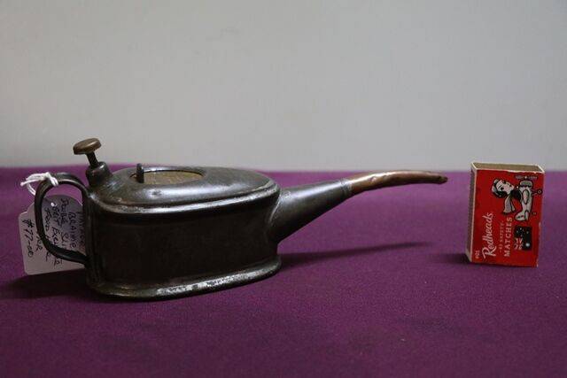 Vintage Braimeand39s Double Slide Grit Excluder Feed Hole Oiler 