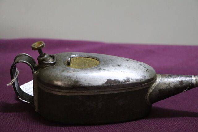 Vintage Braimes Double Slide Grit Excluder Feed Hole Oiler 