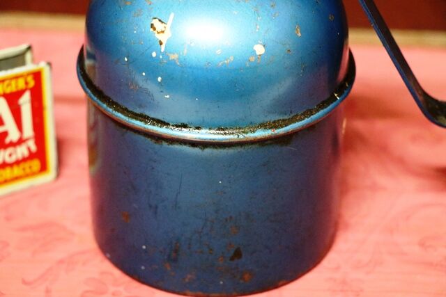 Vintage Brevettato Italy Pump Action Oiler