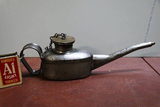 Vintage British Rail Boat Shape Oiler