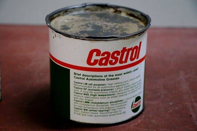 Vintage Castrol LM Grease 500 grams Grease Tin