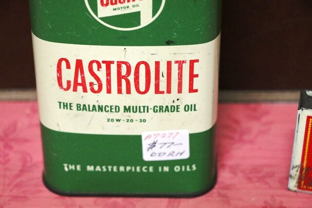 Vintage Castrol L Balanced Multi Grade Oil 1pt Tin