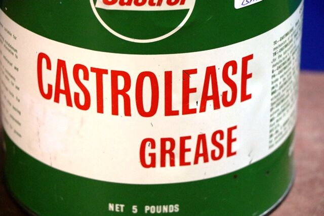 Vintage Castrol L Castrolease Grease 5lb Tin