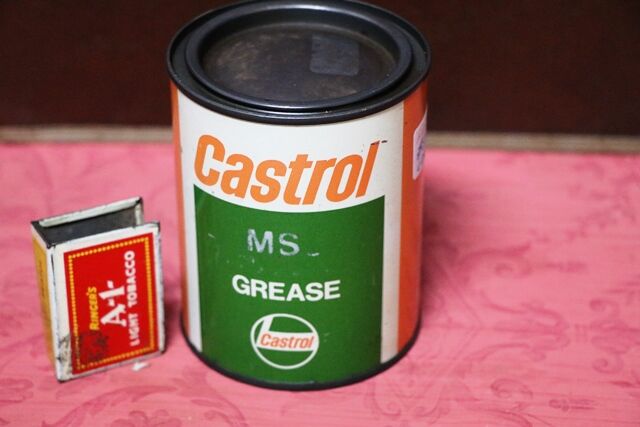 Vintage Castrol L MS Grease 1lb Tin