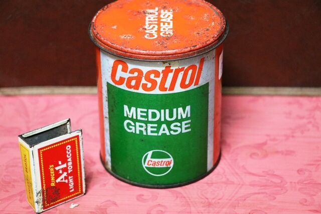 Vintage Castrol L Medium Grease Grease 1lb Tin