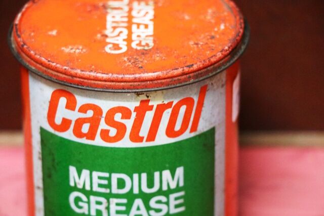 Vintage Castrol L Medium Grease Grease 1lb Tin