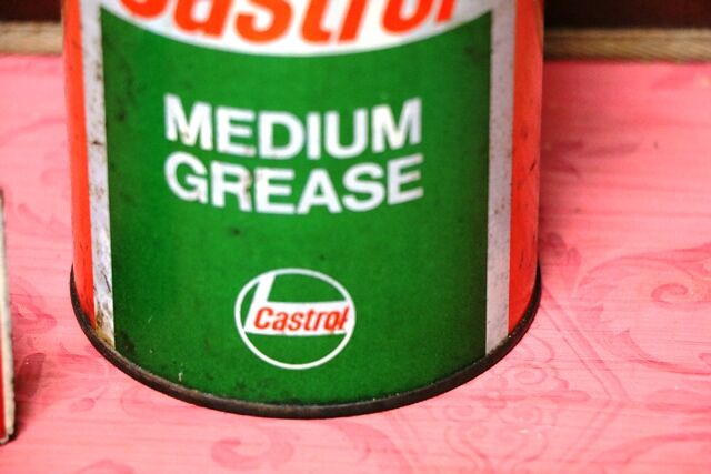 Vintage Castrol L Medium Grease Grease 1lb Tin