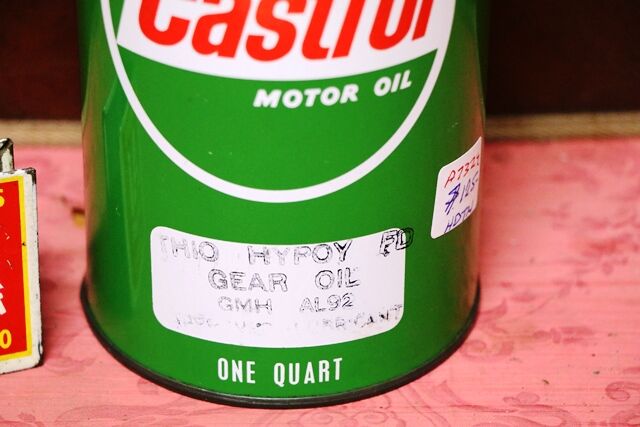 Vintage Castrol L Thio Hypoy Gear Oil 1 quart Can