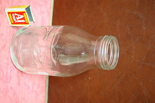 Vintage Castrol Wakefield 1 qrt Embossed Bottle
