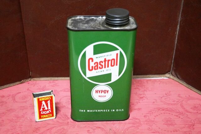 Vintage Castrol Wakefield L HYPOY 90 EP One Quart Tin