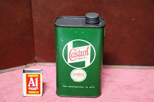 Vintage Castrol Wakefield Z HiPress Gear Oil 1 pint Tin