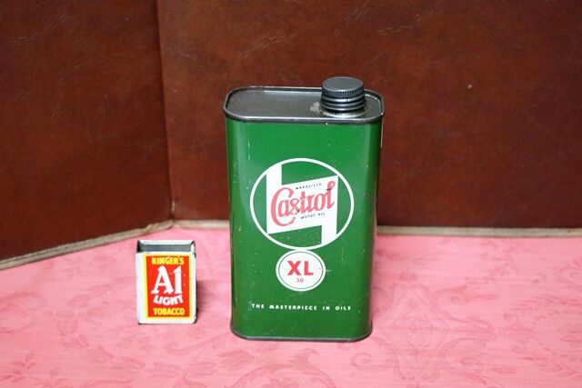 Vintage Castrol Wakefield Z XL 50 Motor Oil 1 pint Tin