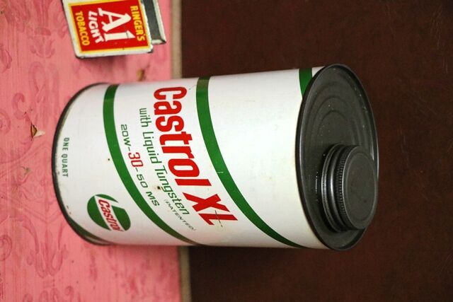 Vintage Castrol XL with Liquid Tungsten l 1 quart Can