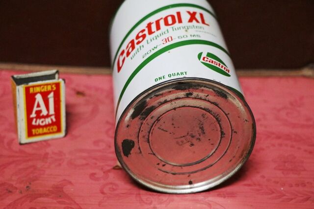 Vintage Castrol XL with Liquid Tungsten l 1 quart Can