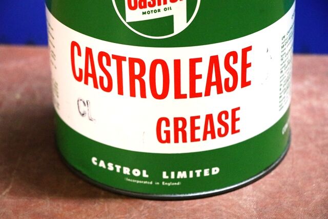 Vintage Castrol Z Castrolease 5lb Grease Tin