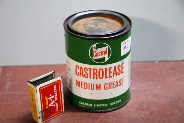 Vintage Castrol Z Castrolease Medium Grease 1 Pound Tin