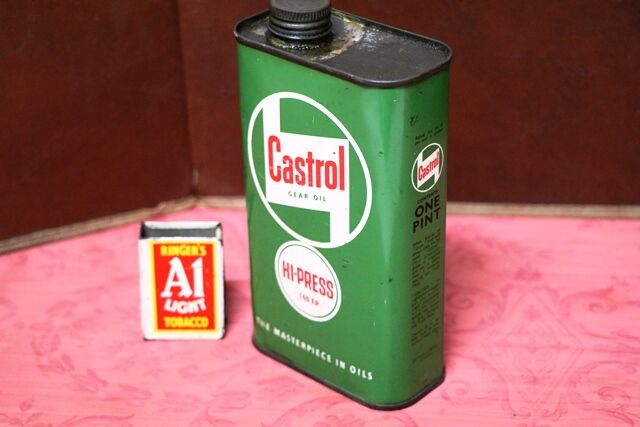 Vintage Castrol Z HiPress 140 EP Gear Oil 1 pint Tin