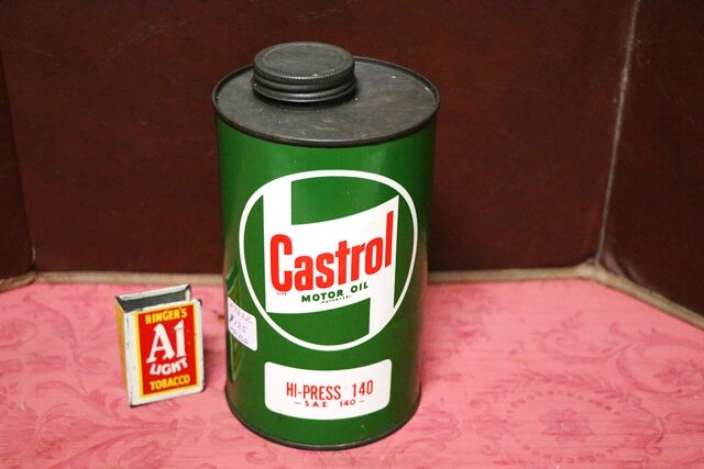 Vintage Castrol Z HiPress 140 Gear Oil 1 quart Can