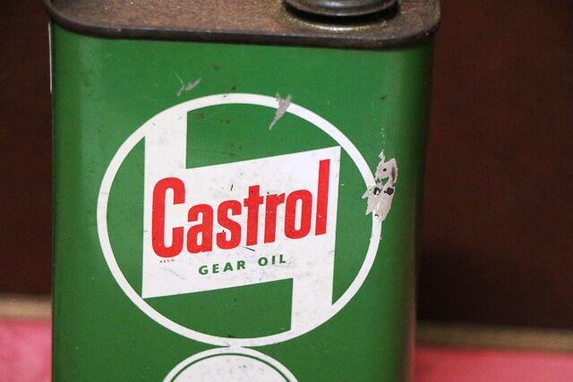 Vintage Castrol Z Hypoy 90 EP Gear Oil 1 pint Tin