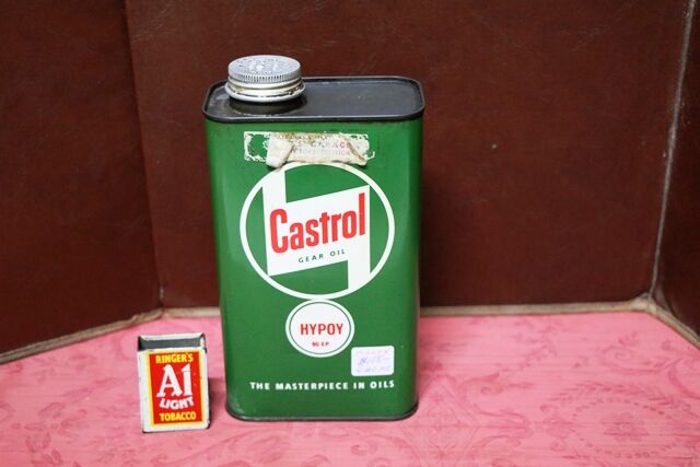 Vintage Castrol Z Hypoy 90 EP Gear Oil 1 quart Tin