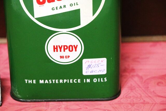 Vintage Castrol Z Hypoy 90 EP Gear Oil 1 quart Tin