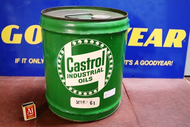 Vintage Castrol Z Industrial Oils M1661 4gal Drum