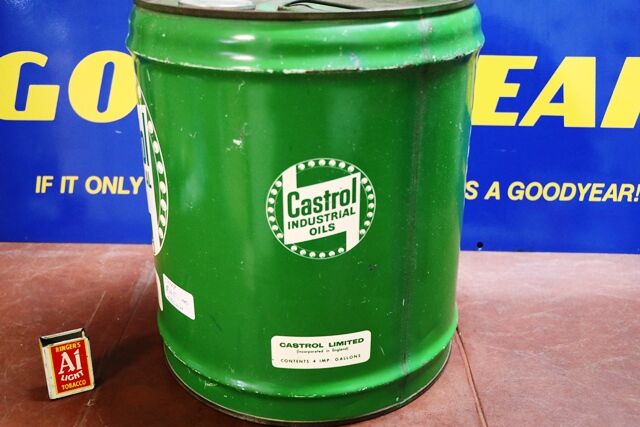 Vintage Castrol Z Industrial Oils M1661 4gal Drum