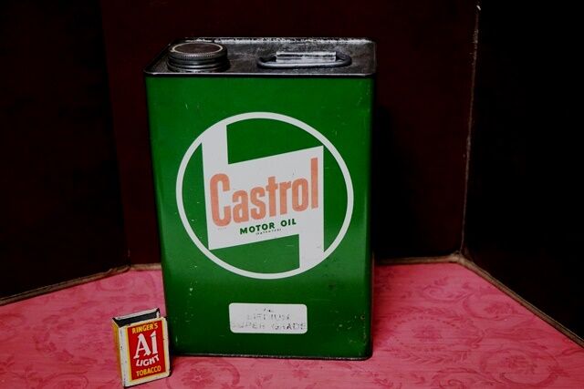Vintage Castrol Z Medium Super Grade 1gal Tin