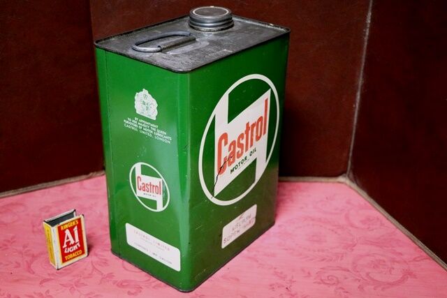 Vintage Castrol Z Medium Super Grade 1gal Tin