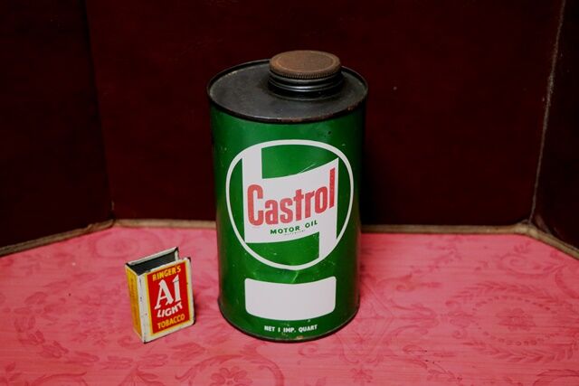 Vintage Castrol Z One Quart Motor Oil Tin