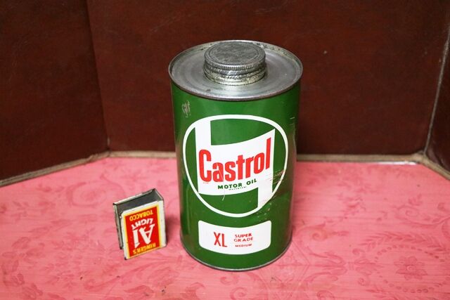 Vintage Castrol Z XL Super Grade 1qrt Canister Tin