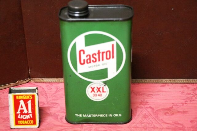 Vintage Castrol Z XXL 3040 Motor Oil 1 pint Tin
