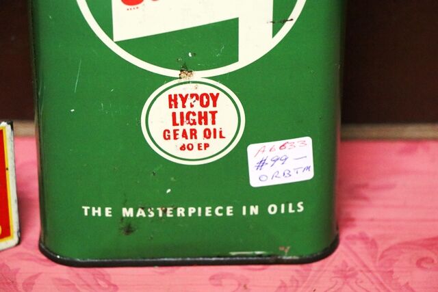Vintage Castrol Z  Hypoy Light 80EP Oil 1 quart Tin