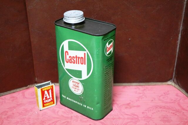Vintage Castrol Z  Hypoy Light 80EP Oil 1 quart Tin