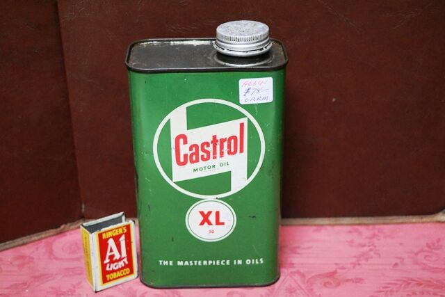 Vintage Castrol Z  XL 30 Oil 1 quart Tin