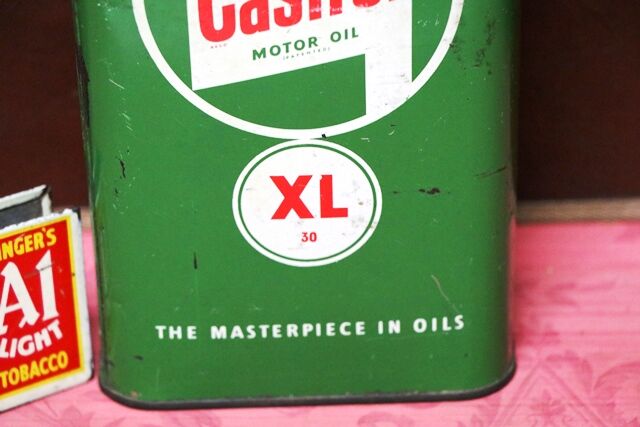 Vintage Castrol Z  XL 30 Oil 1 quart Tin