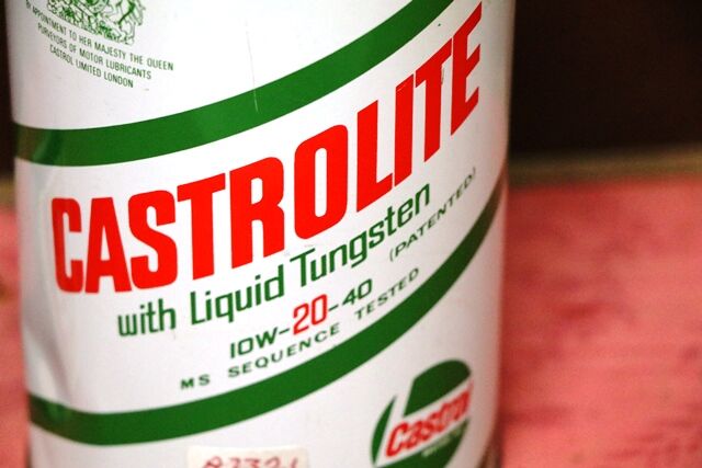 Vintage Castrolite  L Liquid Tungsten 1 quart Can