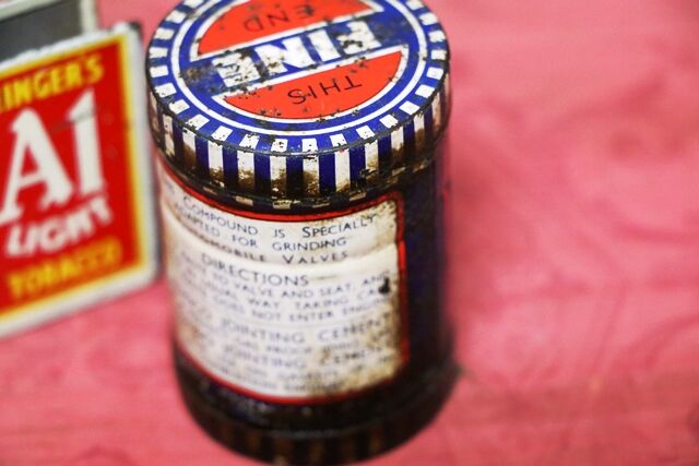 Vintage Chemico Grinding Paste Fine and Coarse