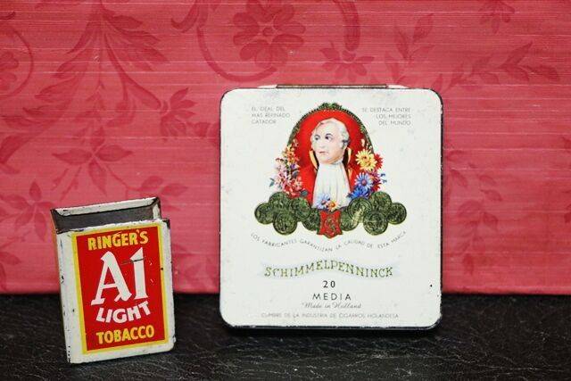 Vintage Cigarette Tin Schimmelpenninch 20 Cigarros Tin