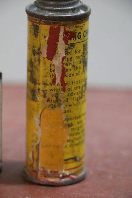 Vintage Dunlop Small Dusting Chalk Tin