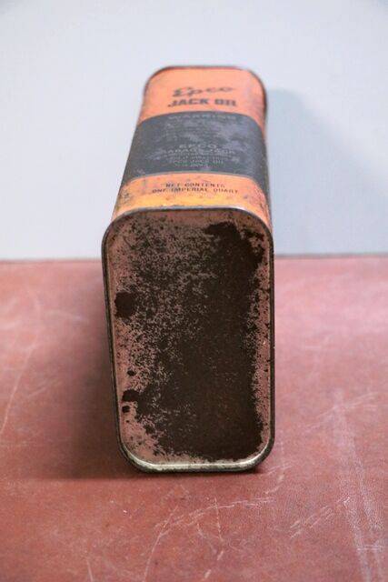 Vintage EPCO Jack Oil One Quart Tin