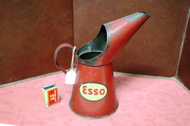 Vintage ESSO One Quart Oil Jug Pourer