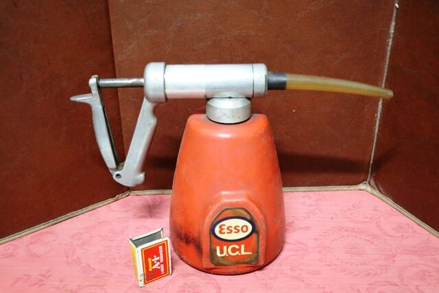 Vintage ESSO UCL Lubricant Dispenser