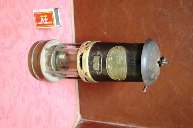 Vintage E Thomas and Williams Ltd Miners Lamp