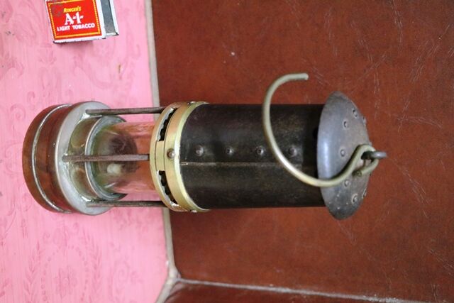 Vintage E Thomas and Williams Ltd Miners Lamp