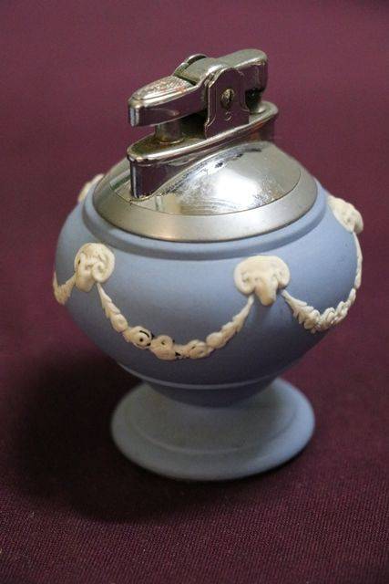 Vintage English Wedgwood Cigarette Lighter 