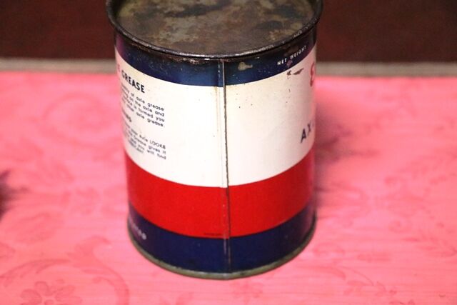 Vintage Esso ENNJAY Mica Axle Grease 1lb Tin
