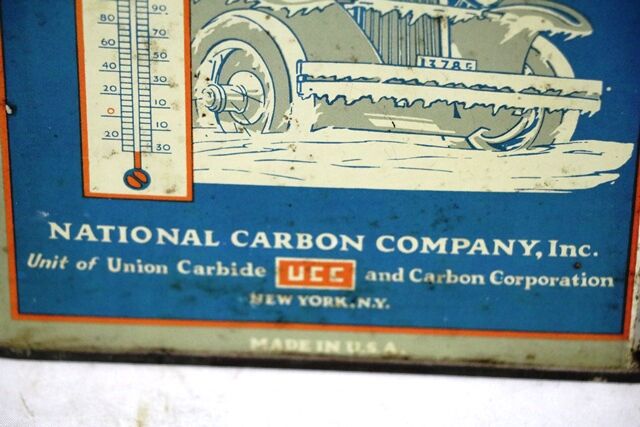 Vintage Eveready Prestone AntiFreeze 1 US gallon Tin