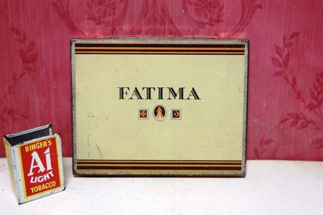 Vintage Fatima Turkish Blend Cigarette Tin
