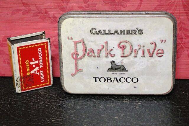 Vintage Gallaherand39s Park Drive Tobacco Tin